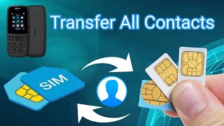 Ek SIM Se Dusri SIM Me Contact Transfer Karne Ka Tarika  Contact Transfer Kaise Karein SIM Se SIM [upl. by Syxela]