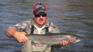 Steelhead Fishing on the Klickitat River [upl. by Rafat808]