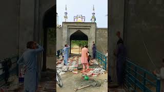 Masjid K Darwazay par Minar 7fut youtubeshorts ceramicstudio lovesongs vlog [upl. by Irfan]