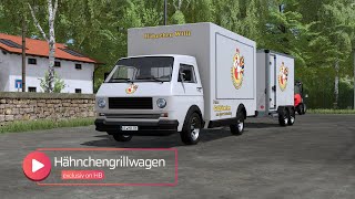 Hof Bergmann 1500 Update News  Hähnchengrillwagen [upl. by Elbart]