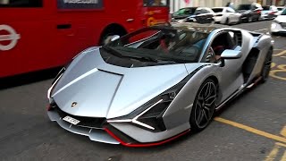 BEST OF SUPERCARS 2022 IN LONDON HIGHLIGHTS [upl. by Avilla]