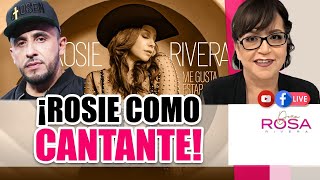 EL LANZAMIENTO DE ROSIE RIVERA COMO CANTANTE  DOÑA ROSA RIVERA Y JUAN RIVERA [upl. by Danette790]