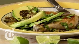 Chicken with Salsa Verde  Mark Bittman  The New York Times [upl. by Blasius410]