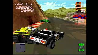 PS1 Carmageddon  28 Top Gear Thrash with Omar Sheriff [upl. by Nnylidnarb]