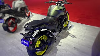 2024 All New Yamaha FZS V4 DLX Matte Green Color  Detailed Review  On Road Price amp First Look [upl. by Detta546]