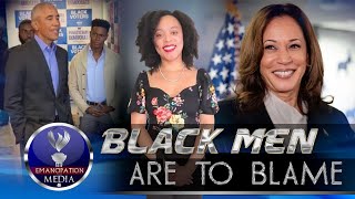 Obama BASHES Black Men For Kamala Harris’ Low Turnout [upl. by Ecnahs]