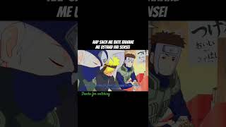 Kakashi and yamato 😂🤣 kakashi arijitsingh music love song newsong naruto [upl. by Carmina521]