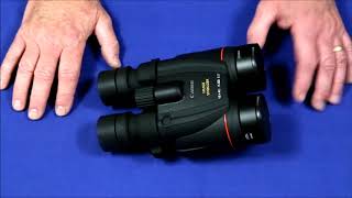 Canon 10x42 L IS WP Binocular Review [upl. by Ecnerual93]