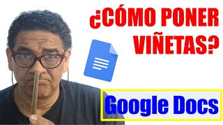 Como Poner VIÑETAS en CELULAR con Documentos de Google [upl. by Rosaleen]