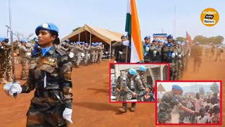 Indian Army Salutes UN Peacekeepers on 76th Anniversary of UN Peacekeepers Day  Top News [upl. by Einnaoj]