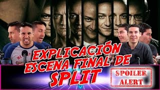 SPLIT  FRAGMENTADO Explicación de la escena FINAL CON SPOILERS [upl. by Alios]