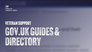 GOVUK Guides and Directory [upl. by Hallerson]