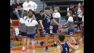 Iowa Southeast Conference Basketball Keokuk Chiefs 10  Washington Demons 11 12123 [upl. by Farrel994]