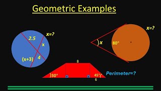 Geometric Examples MATH GEOMETRY AYT TYT 01E [upl. by Muhcon]