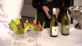 Vintips till förrätten hummercocktail  Sveriges mästerkock TV4 [upl. by Yard]