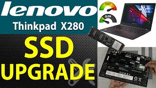 How to Upgrade the SSD on a Lenovo ThinkPad X280 Laptop [upl. by Gnahk]