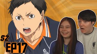 Ennoshita  Haikyuu Season 2 Episode 17 Reaction amp Review [upl. by Suoirtemed279]