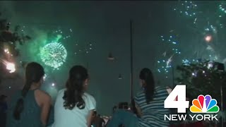 Macys moves NYC location for 4th of July fireworks show  NBC New York [upl. by Anelaf]