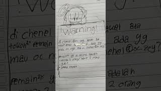 Please joing👉👈drawing warning join fypシ゚vira ochezel [upl. by Anauqat8]