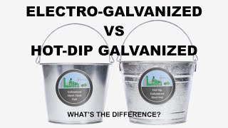 ElectroGalvanized VS HotDip Galvanized HDG  Whats the Difference [upl. by Suirtimed]