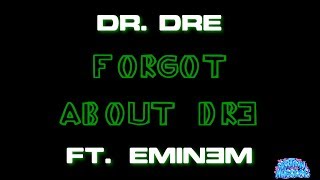 Forgot About Dre  Dr Dre ft Eminem Karaoke [upl. by Olenta]