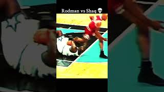 Dennis Rodman vs Shaquille ONeal shorts [upl. by Seafowl]