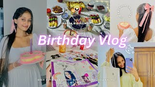 MY BIRTHDAY VLOG 🎀🎂 මගේ දවස  Solo Outing Indoor Birthday Picnic🍱 Birthday treat birthday vlog [upl. by Chaddie428]