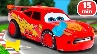 Juegos de coches para niños con Rayo McQueen en ¡Caja Mágica [upl. by Nattie]