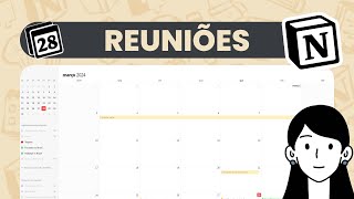 Agenda de reuniões no Notion Calendar [upl. by Iris]