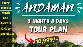 4 Days Andaman Tour Plan  Andaman Tour Packages for 4 Days  3 Nights Andaman Tourism Itinerary [upl. by Kurzawa]