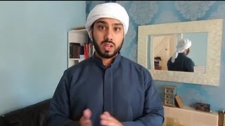 How To Tie Arabic Scarf Emirati Gulf Style Headgear Shemagh [upl. by Oinimreh]