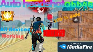 OBB 46 new updated drag headshot and auto headshot free fire hack freefire freefirelovers hack [upl. by Neersin154]