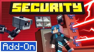 Security AddOn by Cubical  Early Showcase  Minecraft Marketplace Addon [upl. by Kendry549]