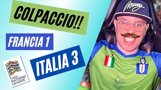 MA CHE COSA E SUCCESSO 😱 ITALIAFRANCIA 3A1 Nations League [upl. by Valeda]