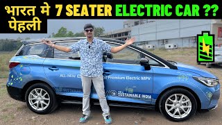 New 2023 BYD E6 Most Spacious Electric Car In India [upl. by Ylim]