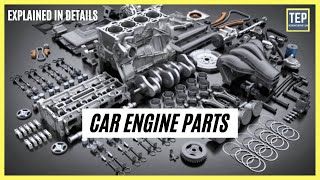 Car Engine Parts amp Their Functions Explained in Details  The Engineers Post [upl. by Eseneg]