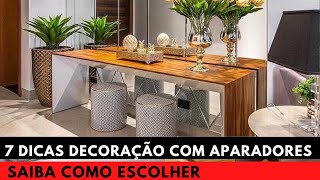 7 Dicas de Decorações com Aparadores nas Salas  Saiba Como Escolher [upl. by Garwood]