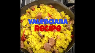 VALENCIANA RECIPE [upl. by Iruyas233]