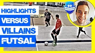 Futsal Match Highlights 2018 Progressive Futsal Club Dylan Tooby vs Calgary Villains FC [upl. by Birecree]