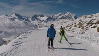 Tignes 2019 blue pistes Genepy and Prariond [upl. by Curry85]