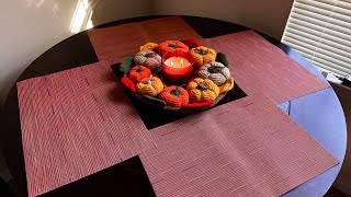 Placemats Set of 4 Heat Resistant Placemats for Dining Table JUCCWARM [upl. by Elinnet]