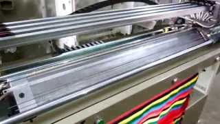 POWER FLAT KNITTING MACHINE V BEDComputerized Flat Knitting Machine [upl. by Havens]