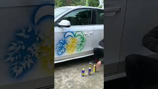 This man from China painted his car [upl. by Sylera620]