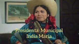 Pelicula Mexicana La Presidenta Municipal India Maria Comedia [upl. by Idhem]