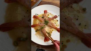 Spot Prawn Crudo spotprawn amaebi seafood prawn shrimp crudo [upl. by Belita]