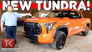 AllNew 2022 Toyota Tundra Has Arrived  No More V8 Fresh Looks New Suspension amp More [upl. by Cornel]