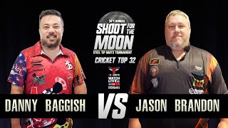 Danny Baggish vs Jason Brandon  T32 Cricket Match  Shoot for the Moon [upl. by Eicul]