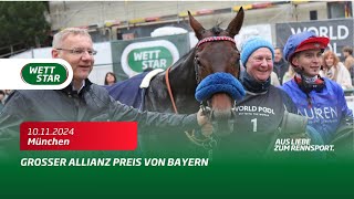 München Grosser Allianz Preis von Bayern  Sieger Assistent [upl. by Enirac160]