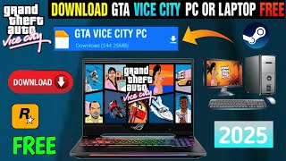 Download Gta Vice City For Pc 2024  How To Download Gta Vice City In PcLaptop FREE [upl. by Pearle851]