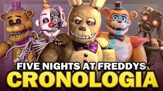 CRONOLOGIA DE FIVE NIGHTS AT FREDDYS  FNaF Historia Completa 2023 [upl. by Anos]